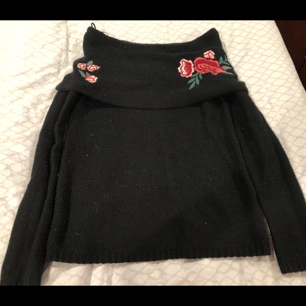 Selling this off the shoulder sweater !